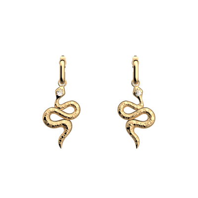 Serpent earrings serpent-earrings-pendantes