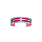 manchette-nuit-cuir-reversible-fuchsia-exotique-amaryllis-rose-pack_manchettes_essentielles-2