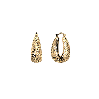 Dentelle earrings dentelle-earrings-creoles