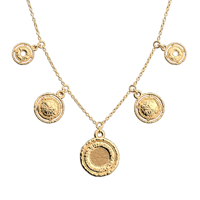 Pépite Pampille necklace, Caramel / Fine Sand reversible insert  pepite-pampille-necklace-caramel-fine-sand-reversible-insert-pack_colliers