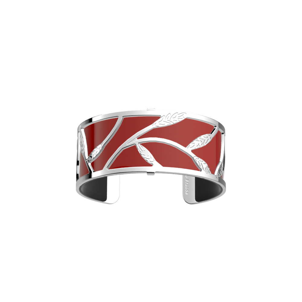 Épis de Blé Bracelet, Patent Red / Black reversible insert image number 1