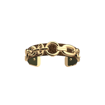 Manchette Trésor, cuir réversible Bronze Pailleté / Vert de Gris manchette-tresor-cuir-reversible-bronze-paillete-vert-de-gris-pack_manchettes_essentielles
