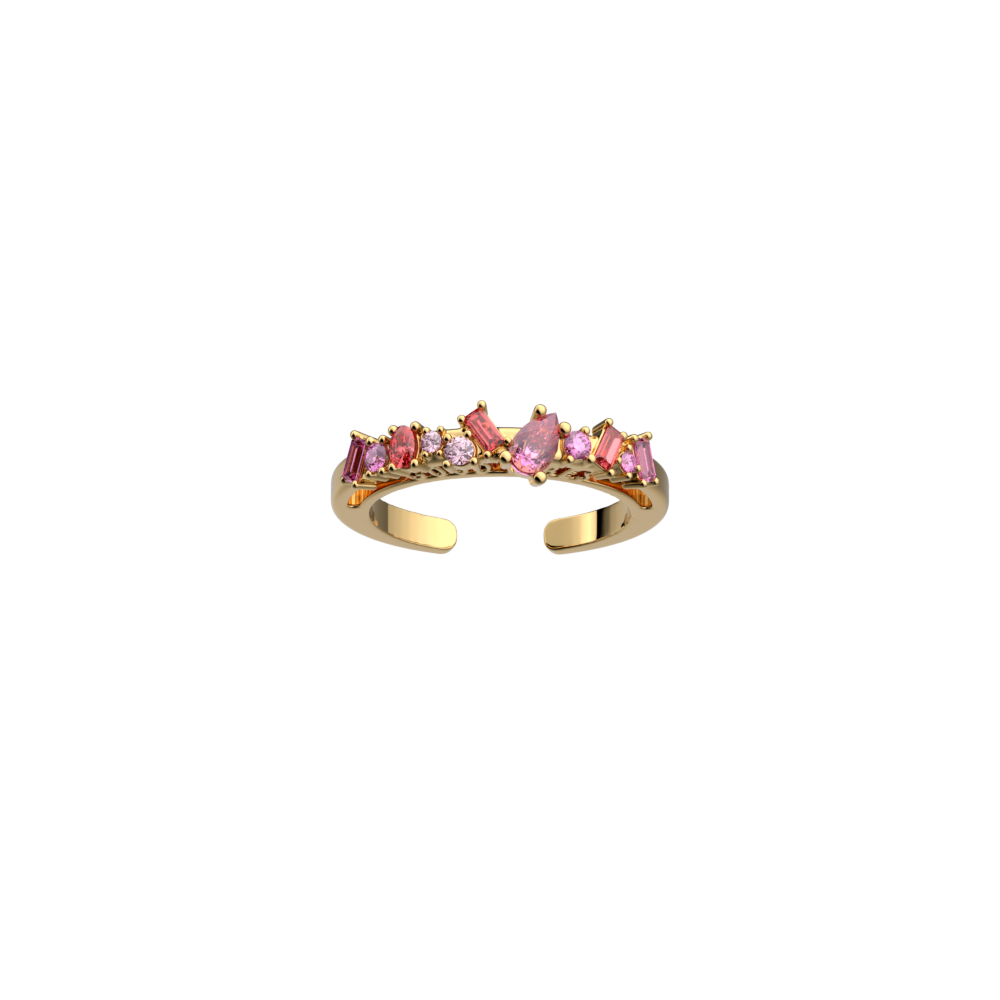 Bague Good Vibes - Les Georgettes - Modalova