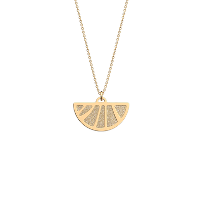 Amazone necklace, Cream / Gold Glitter reversible insert  amazone-necklace-cream-gold-glitter-reversible-insert-pack_colliers