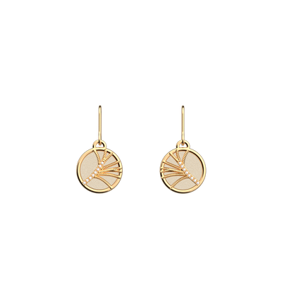 Rose des Sables Précieuse earrings, Gold Glitter / Cream reversible inserts rose-des-sables-precieuse-earrings-gold-glitter-cream-reversible-inserts-pack_boucles_d_oreilles_essentielles_et_precieuses