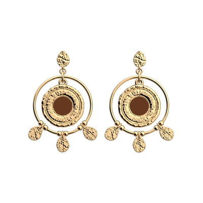 Pépite earrings, Terracotta / Bronze reversible inserts pepite-earrings-terracotta-bronze-reversible-inserts-pack_bo_pendantes