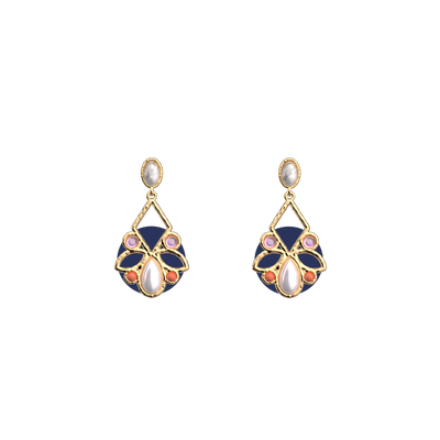Boucles d'oreilles Rosace, cuirs réversibles Pêche Blanche / Denim boucles-d-oreilles-rosace-cuirs-reversibles-peche-blanche-denim-pack_bo_pendantes