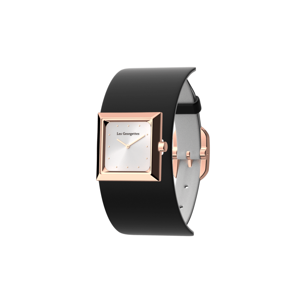 absolue-square-watch-case-black-white-leather-strap-rose-gold-finish-buckle-pack_bracelet_cuir_montre-1