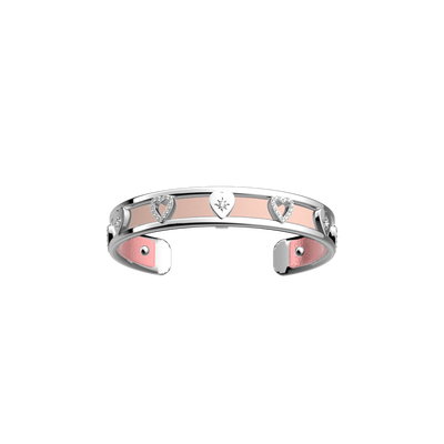Cœur Céleste bracelet, Metal Rose / Jasmin reversible insert c-ur-celeste-bracelet-metal-rose-jasmin-reversible-insert-pack_manchettes_essentielles