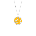 Collier Valse, cuir réversible Sun / Marine image number 1