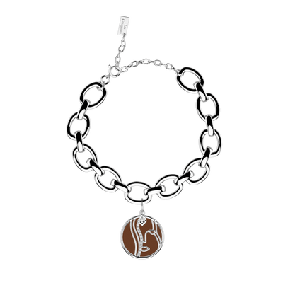Virgo bracelet, Bronze / Terracotta reversible insert virgo-bracelet-bronze-terracotta-reversible-insert-pack_bracelets_zodiaque