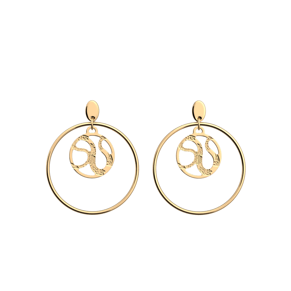 Reptile earrings hotsell