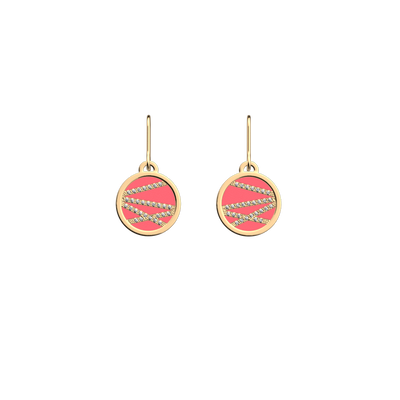 Liens earrings, Pink Amaryllis / Exotic Fuchsia reversible inserts  liens-earrings-pink-amaryllis-exotic-fuchsia-reversible-inserts-pack_boucles_d_oreilles_essentielles_et_precieuses