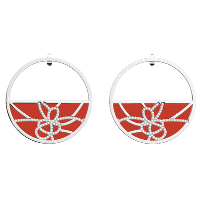 Red earrings Les Georgettes