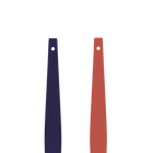 leather-insert-flared-bracelets-coral-metallic-navy-blue-manchette-1