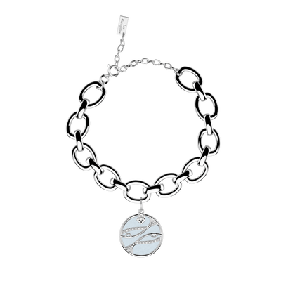 Pisces bracelet, Crystal Blue / Disco reversible insert pisces-bracelet-crystal-blue-disco-reversible-insert-pack_bracelets_zodiaque