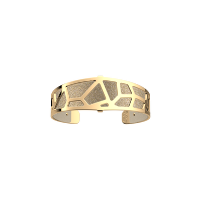 Girafe bracelet, Cream / Gold Glitter reversible insert girafe-bracelet-cream-gold-glitter-reversible-insert-pack_manchettes_essentielles