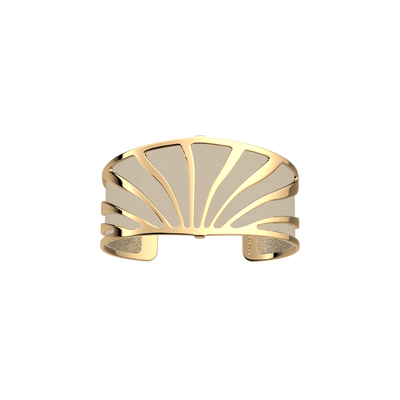 Amazone bracelet, Gold Glitter / Cream reversible insert amazone-bracelet-gold-glitter-cream-reversible-insert-pack_manchettes_essentielles