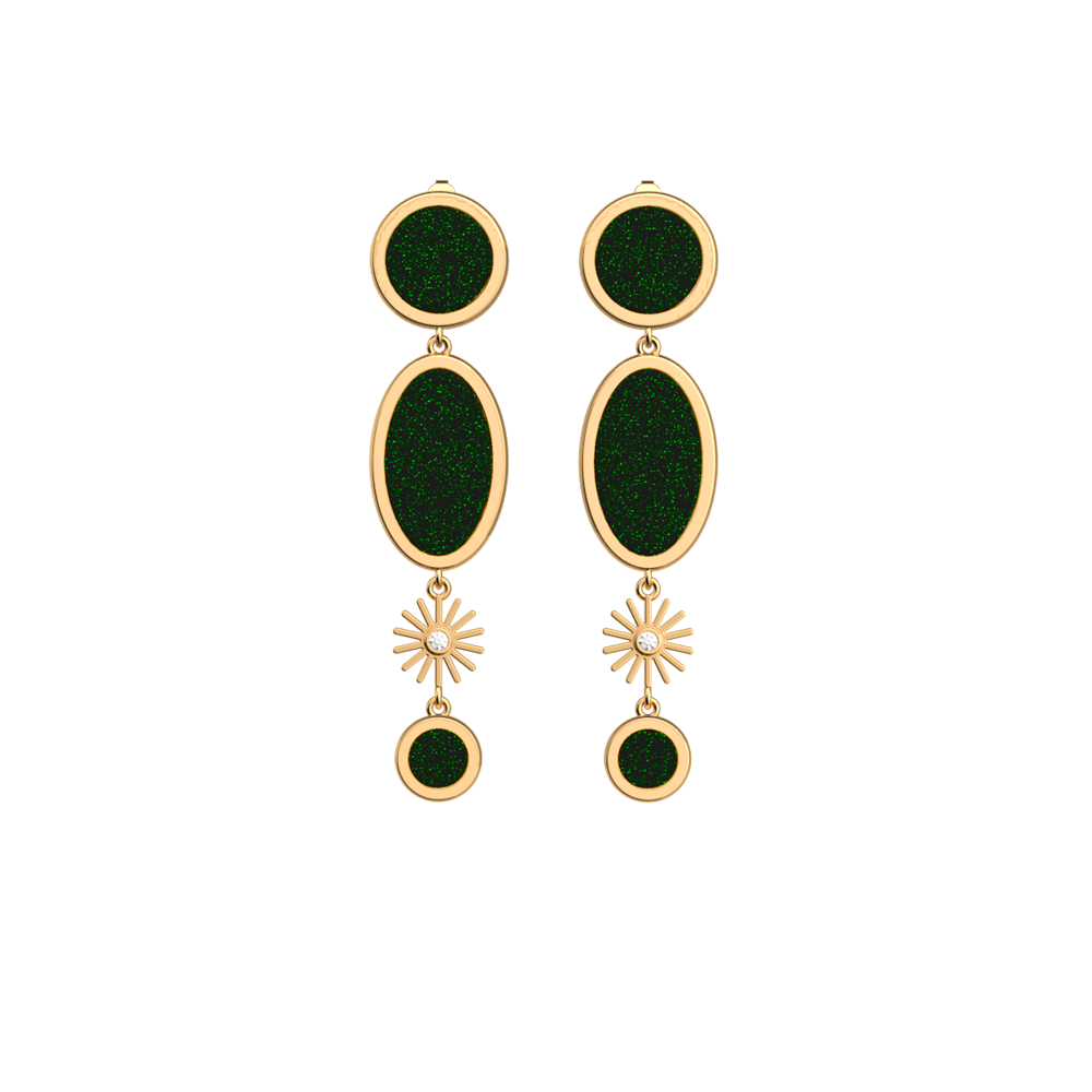 Boucles d'oreilles Météore - Les Georgettes - Modalova