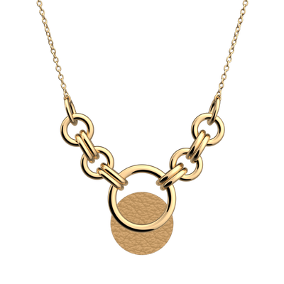 Collier Trésor, cuir réversible Sable Fin / Caramel collier-tresor-cuir-reversible-sable-fin-caramel-pack_colliers