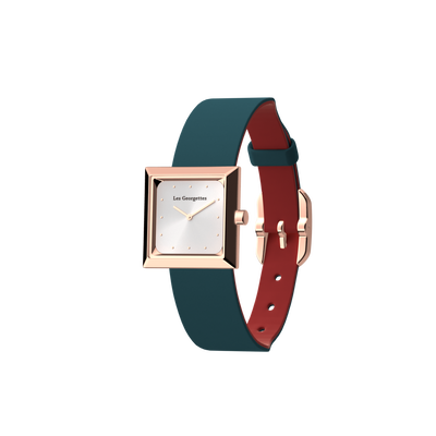absolue-square-watch-case-petrol-blue-raspberry-leather-strap-rose-gold-finish-buckle-pack_bracelet_cuir_montre