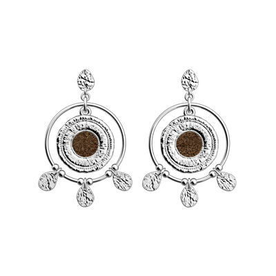 Boucles d'oreilles Pépite, cuirs réversibles Bronze Paillettes / Vert de Gris boucles-d-oreilles-pepite-cuirs-reversibles-bronze-paillettes-vert-de-gris-pack_bo_pendantes