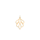 Phénix Pendant Round 25 mm, Gold Finish image number 1