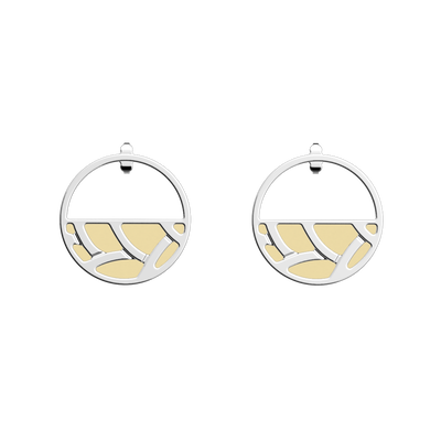 Tresse earrings, Caramel / Fine Sand reversible inserts tresse-earrings-caramel-fine-sand-reversible-inserts-pack_boucles_d_oreilles_essentielles_et_precieuses