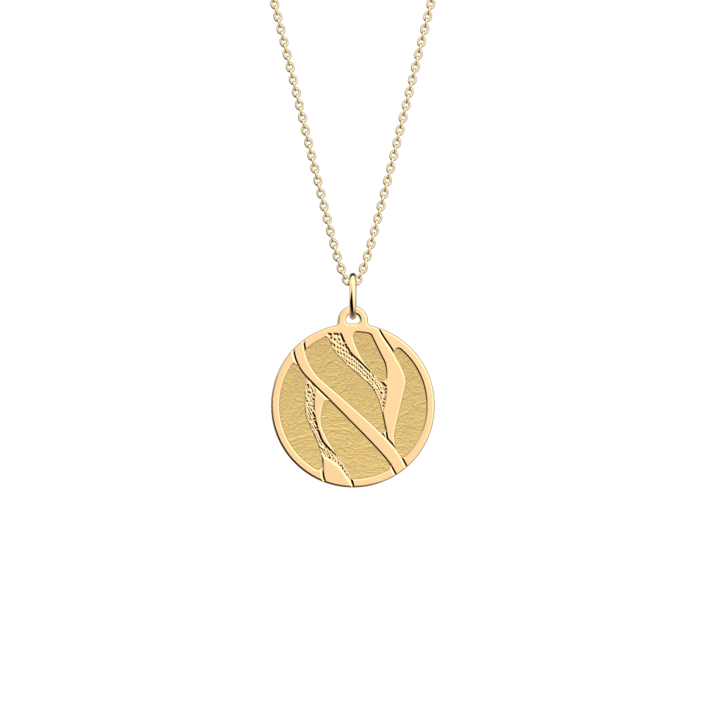 Collier Tigre, cuir réversible / - Les Georgettes - Modalova
