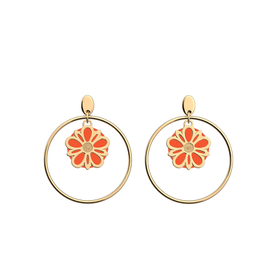 Dahlia earrings, Mango / Copper reversible inserts dahlia-earrings-mango-copper-reversible-inserts-pack_bo_pendantes