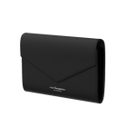 Le Compact Noir motif Résille, doublure Argent Métallisé image number 2