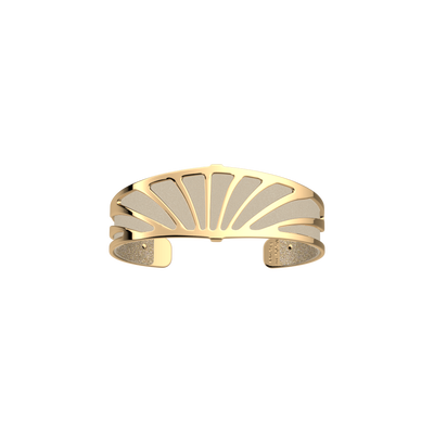 Amazone bracelet, Gold Glitter / Cream reversible insert amazone-bracelet-gold-glitter-cream-reversible-insert-pack_manchettes_essentielles