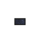 Sac Dentelle Le Compact Noir, Motif Girafe - Doublure Bleu foncé métallisé image number 1