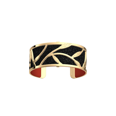 Épis de Blé bracelet, Black Glitter / Red reversible insert epis-de-ble-bracelet-black-glitter-red-reversible-insert-pack_manchettes_essentielles