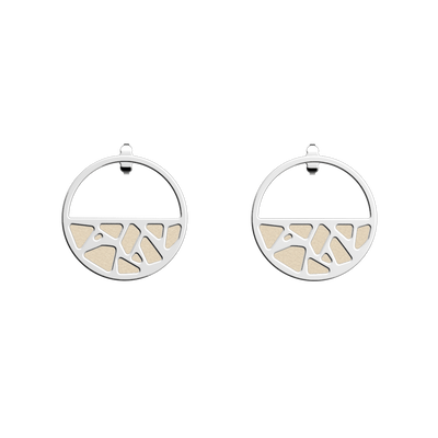 Boucles d'oreilles Girafe, cuirs réversibles Paillettes Dorées / Crème boucles-d-oreilles-girafe-cuirs-reversibles-paillettes-dorees-creme-pack_bo_pendantes