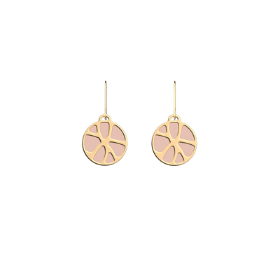Nénuphar earrings, Metallic Pink / Jasmine reversible inserts nenuphar-earrings-metallic-pink-jasmine-reversible-inserts-pack_boucles_d_oreilles_essentielles_et_precieuses