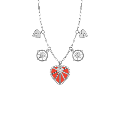 Collier Cœur Céleste Pampille, cuir réversible Rouge Passion / Glamour collier-c-ur-celeste-pampille-cuir-reversible-rouge-passion-glamour-pack_colliers