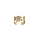 Perroquet Ring, Gold Ausführung, Hellrosa / Hellgrau image
