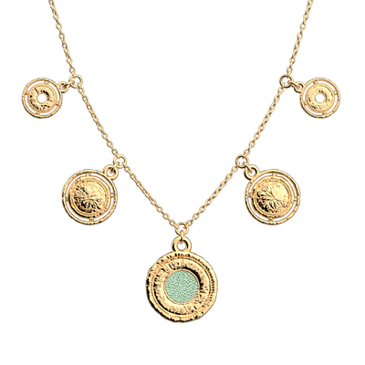 collier-pepite-cuir-reversible-aquatic-aquamarine-metallise
