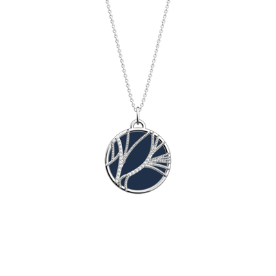 Rose des Sables Précieuse necklace, Starry Sky / Navy Blue reversible insert  rose-des-sables-precieuse-necklace-starry-sky-navy-blue-reversible-insert-pack_colliers