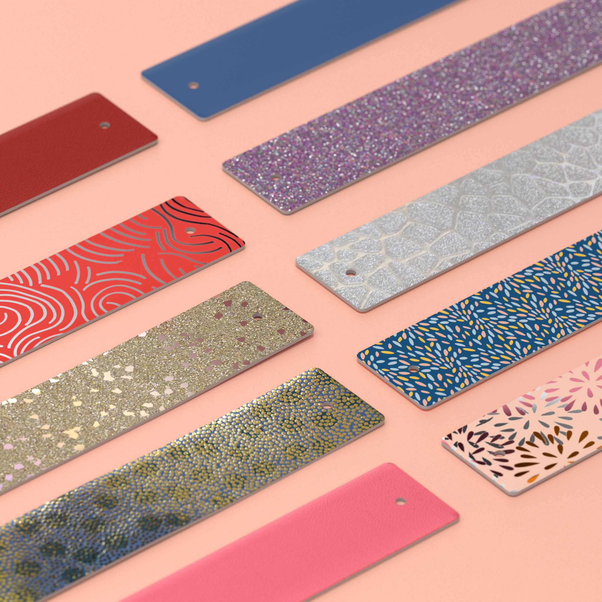 Leather inserts Serpentin Cotillon Disco New Collection