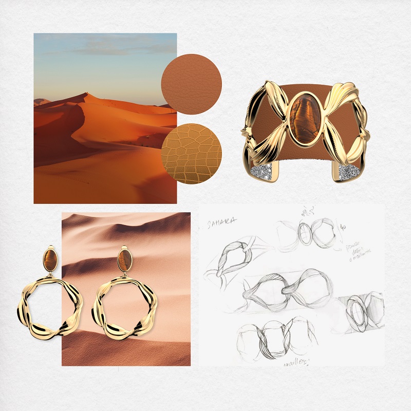 Sahara-Bracelet-Sahara-Earrings-New-Collection-Arabian-Night-Les-Georgettes