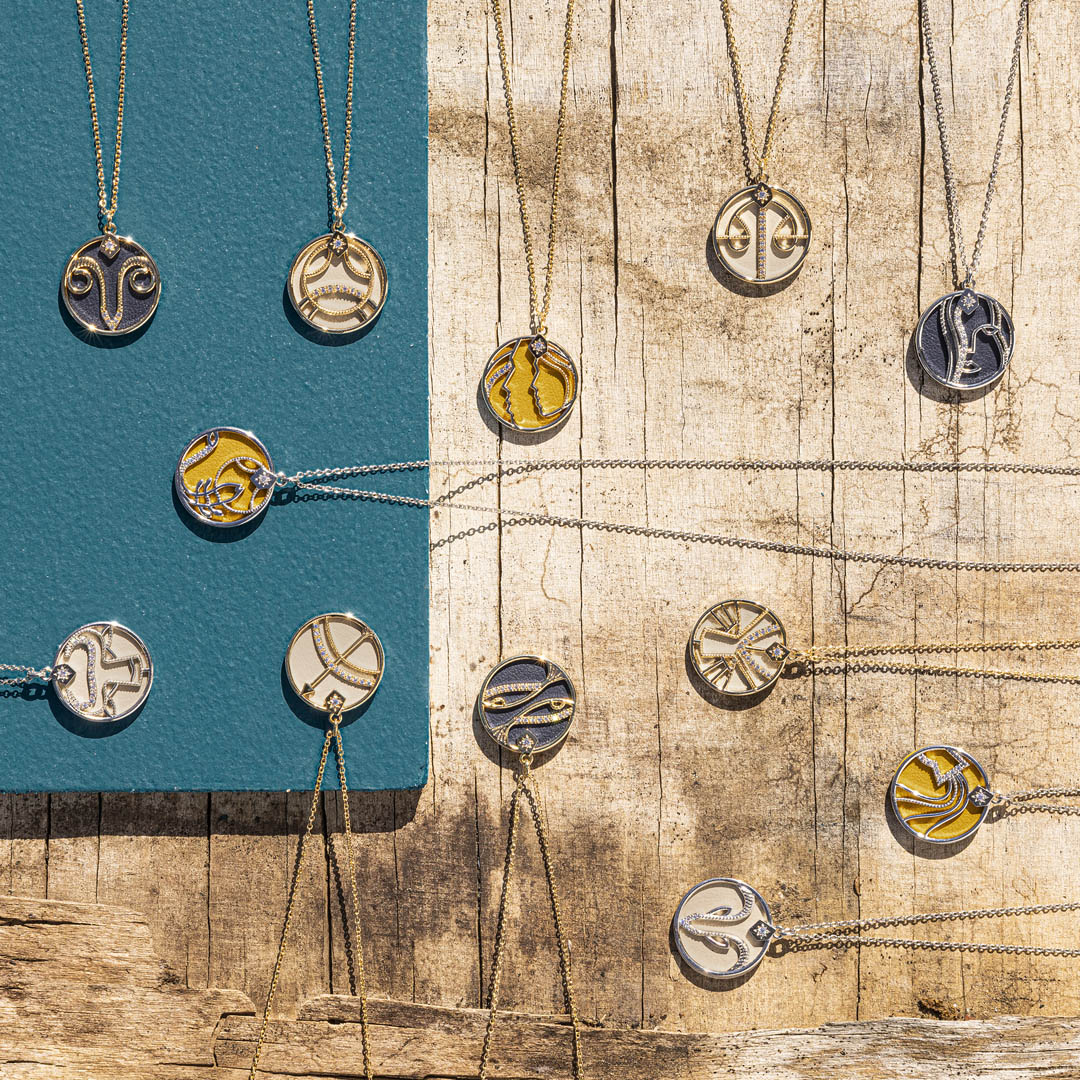 OUR NEW JEWELLERYZODIAQUE NECKLACES