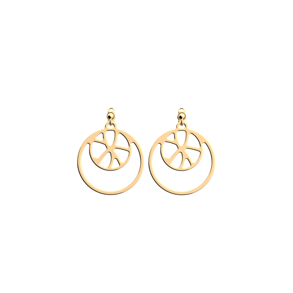 boucles-d-oreilles-nénuphar-finition-dorée