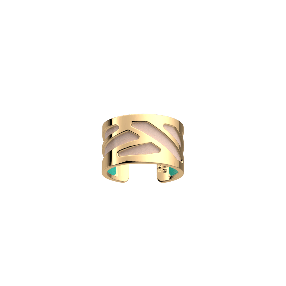 Ruban Ring, Gold Ausführung, Nude / Aquatic image number 1