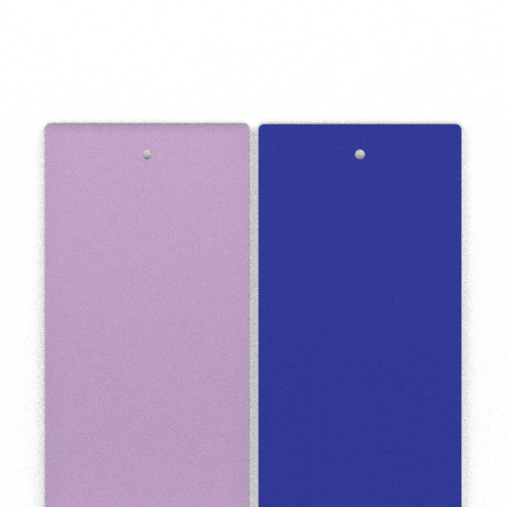 Pastel ?Lilac / Royal Blue Leather insert LG EUROPE