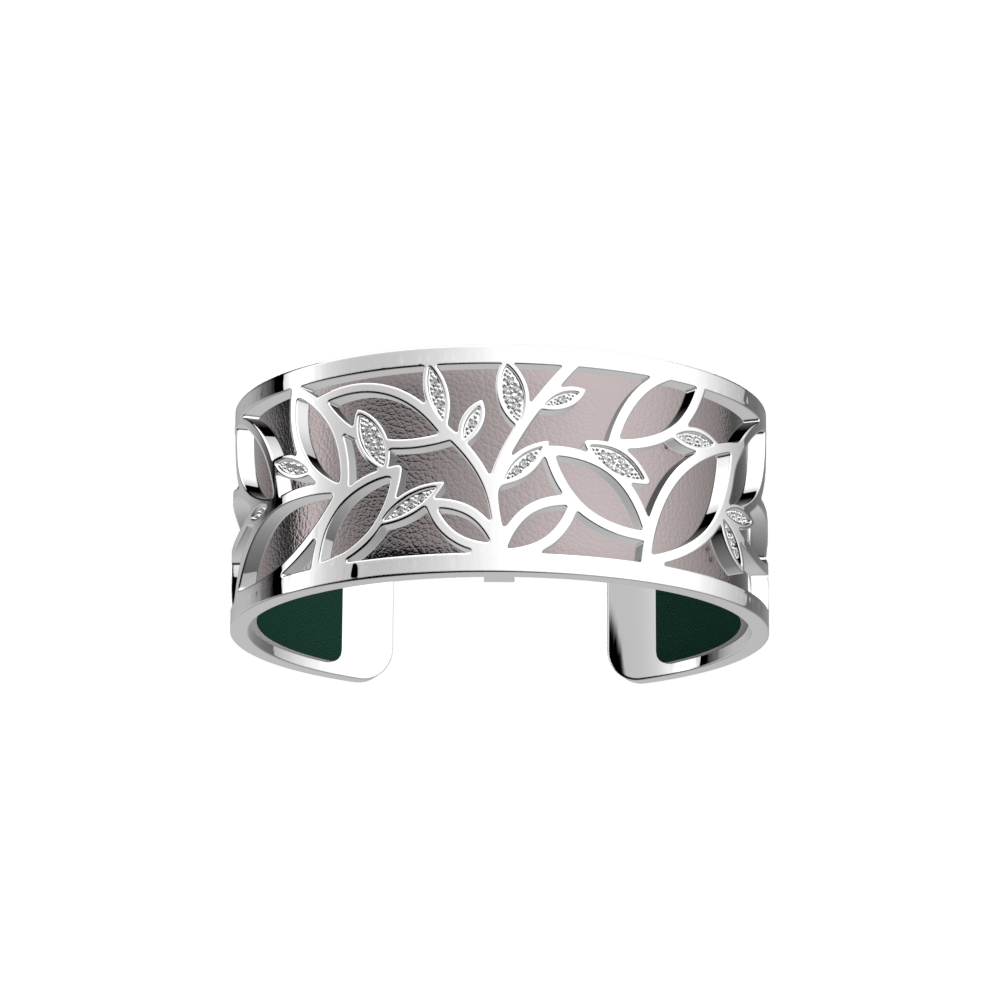 Arbre de Vie Bracelet, Silver finish, Silver / Forest Green image number 3