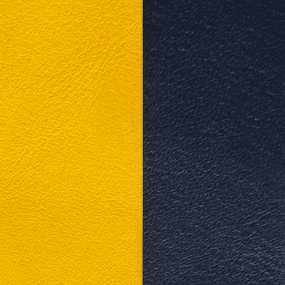 Leather insert for Les Essentielles Belt, Sun / Navy Blue image number 1