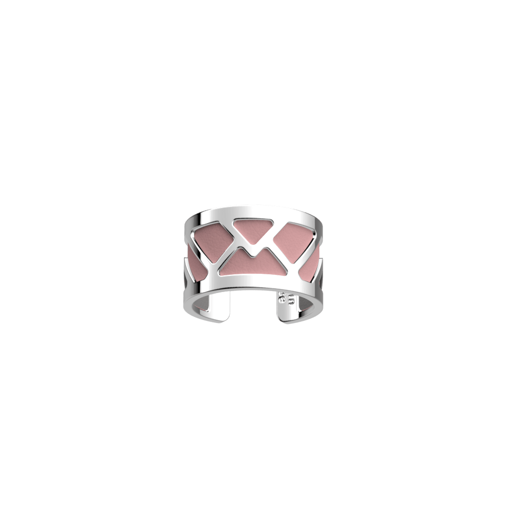 Cime Ring, Silver finish, Light Pink / Light Grey image number 1