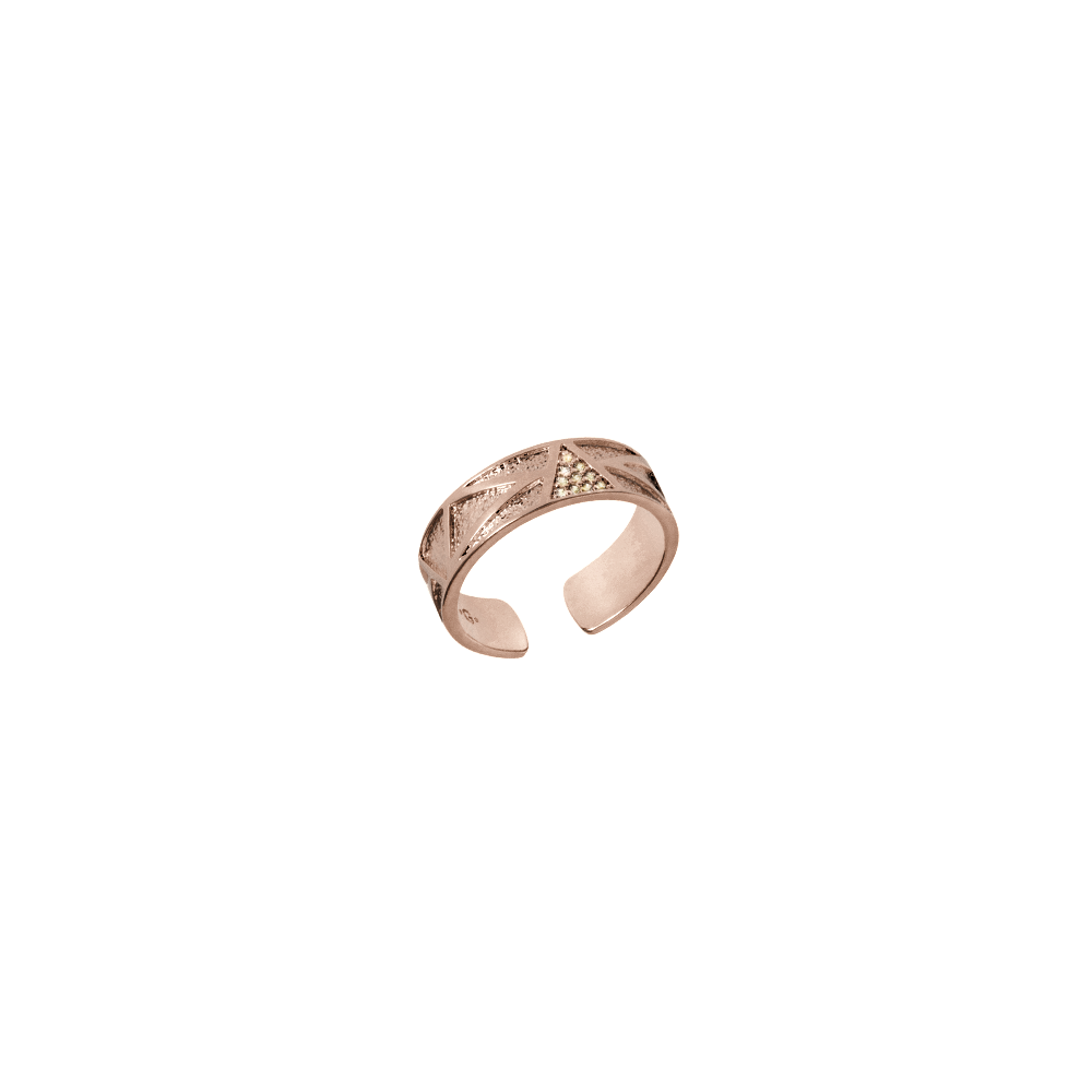 Ibiza Precieuse Ring, Rose Gold finish | Les Georgettes